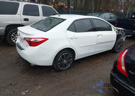 2016 Toyota Corolla S Plus from USA, damaged, VIN 2T1BURHE5GC674064